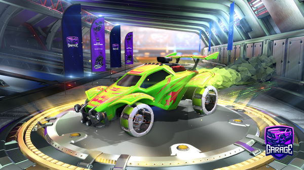 A Rocket League car design from sebb46