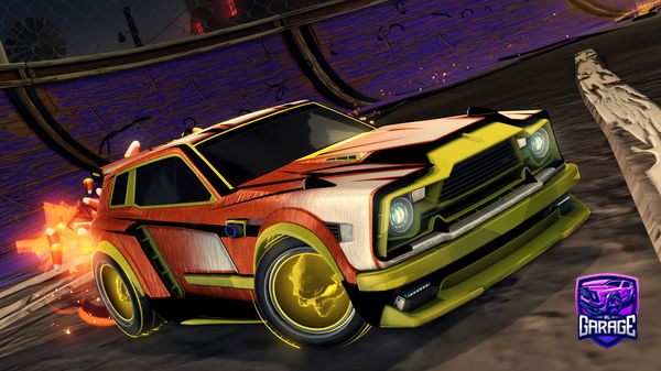 A Rocket League car design from TheCurtisTC