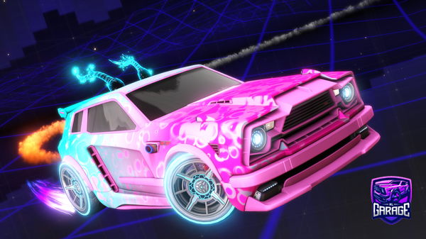 A Rocket League car design from speedyluquetxx