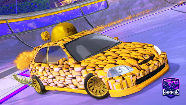 A Rocket League car design from rlplayer9191