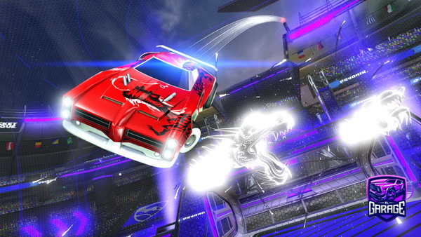 A Rocket League car design from ShokakuLegend121