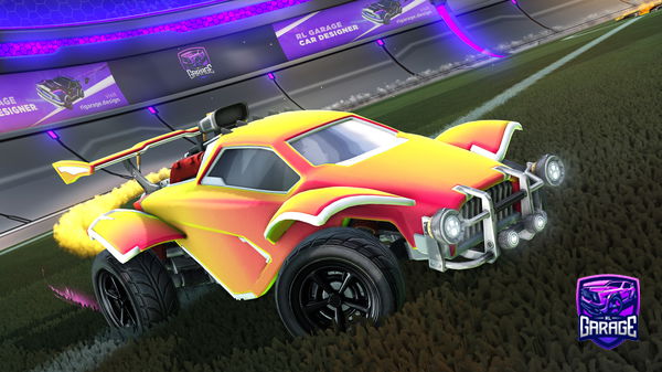 A Rocket League car design from Sushi_Alba