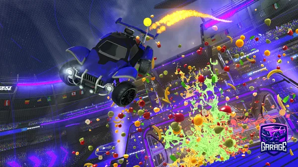 A Rocket League car design from ribii