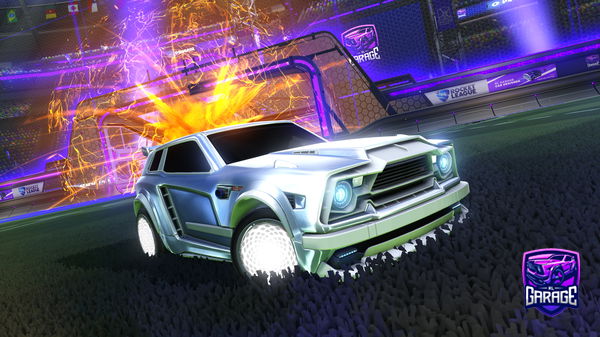 A Rocket League car design from Monzarrap