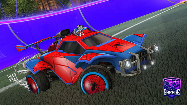 A Rocket League car design from irosario78