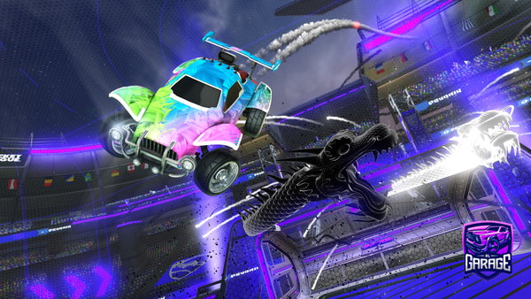 A Rocket League car design from CappyWasTaken