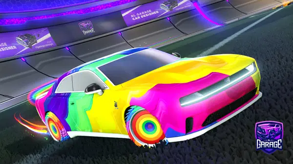 A Rocket League car design from Rocketleagueplayer7