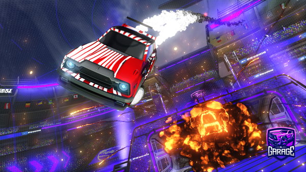 A Rocket League car design from FonDilmibals