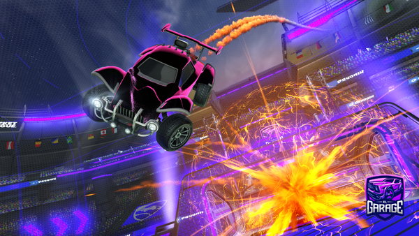 A Rocket League car design from light_rlcs