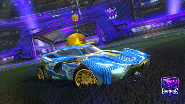 A Rocket League car design from Lord_Baard13