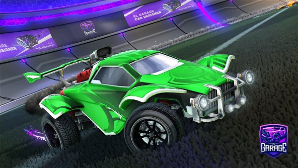 A Rocket League car design from Pahboo