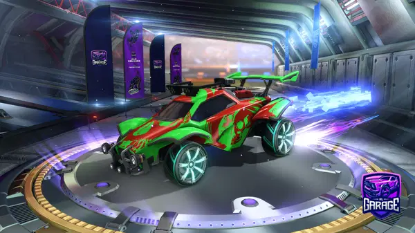 A Rocket League car design from NaxotiOnYT