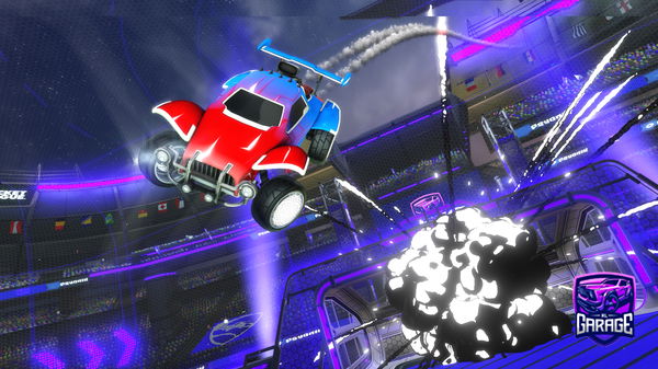 A Rocket League car design from grkd