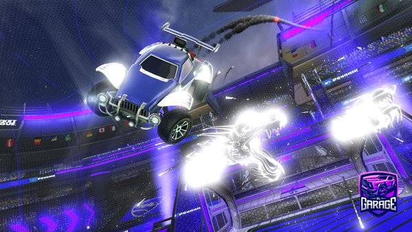 A Rocket League car design from WolfMarine58