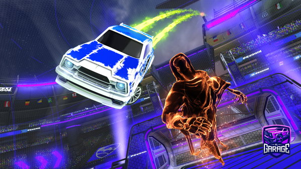 A Rocket League car design from ogyXgojo56