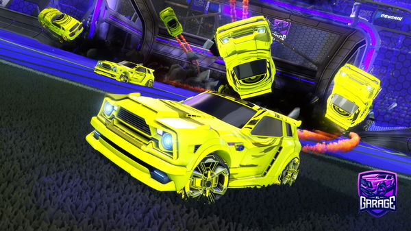 A Rocket League car design from AstroBlaze8314