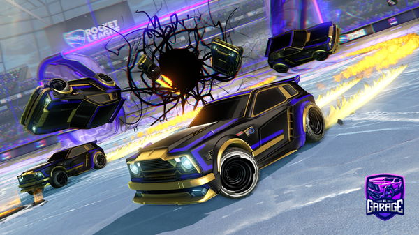 A Rocket League car design from andrezinhocoelho