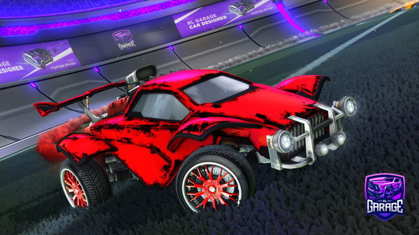 A Rocket League car design from Morcam