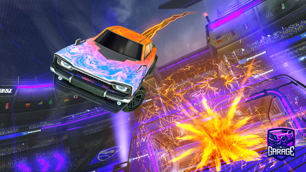 A Rocket League car design from BlindWyvern
