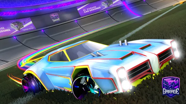 A Rocket League car design from frugelson