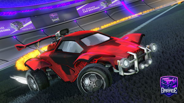 A Rocket League car design from Sweazsy