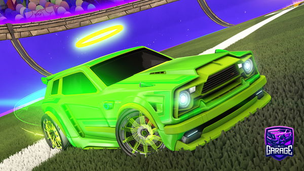 A Rocket League car design from JaiPanxho