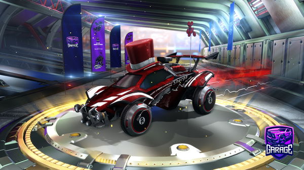 A Rocket League car design from Garou_DzZ