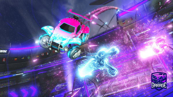 A Rocket League car design from perezoso017