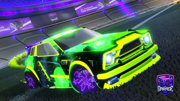 A Rocket League car design from Lewis_rl_09