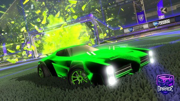 A Rocket League car design from simiploufz