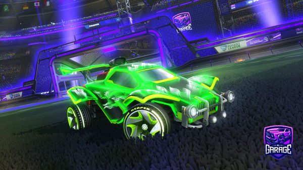 A Rocket League car design from GOOBEA7MAVERICK