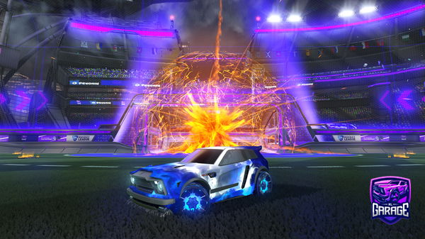 A Rocket League car design from BillyMadison