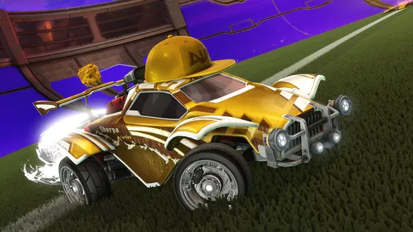 A Rocket League car design from AlphaBooger