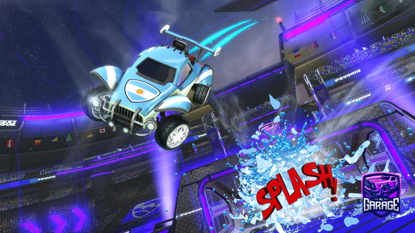 A Rocket League car design from Alvarito724