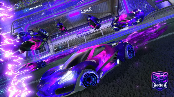 A Rocket League car design from Ikenik14