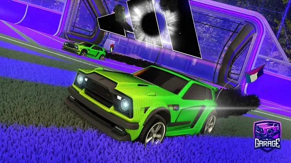 A Rocket League car design from mooda