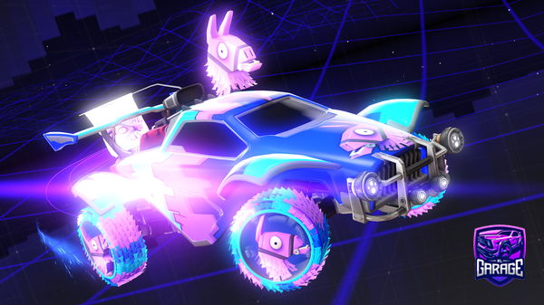 A Rocket League car design from Splooms