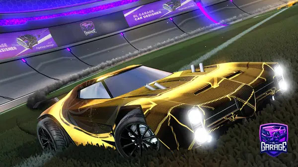 A Rocket League car design from leonprimer