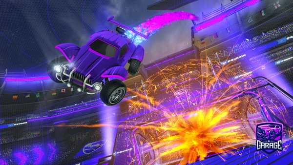 A Rocket League car design from Lanester2023