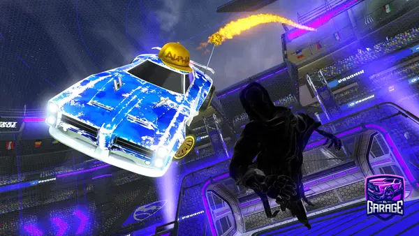 A Rocket League car design from ionic-cos0