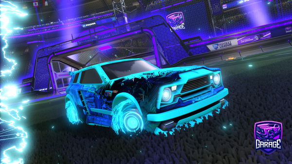 A Rocket League car design from MattiaRem0907