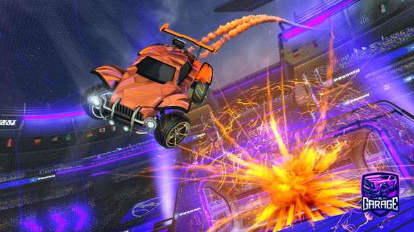 A Rocket League car design from yzorf