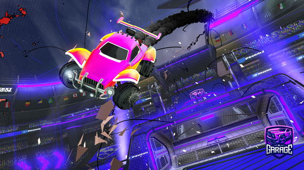 A Rocket League car design from Shooteo2313