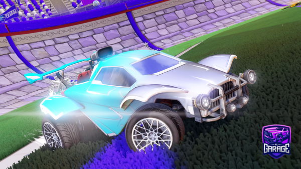 A Rocket League car design from oemblack