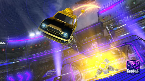 A Rocket League car design from Syclone_YT