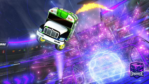 A Rocket League car design from bumpstart