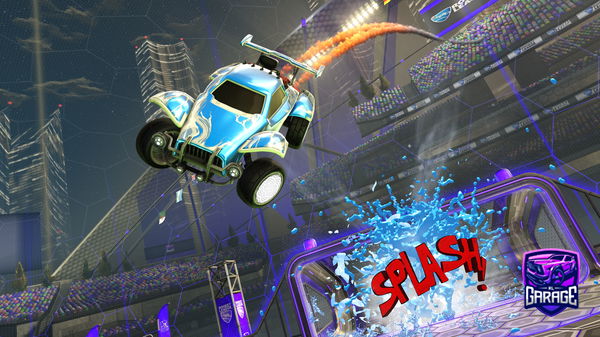 A Rocket League car design from Dragon40007227