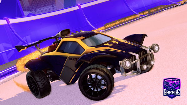 A Rocket League car design from Ptasio_yt