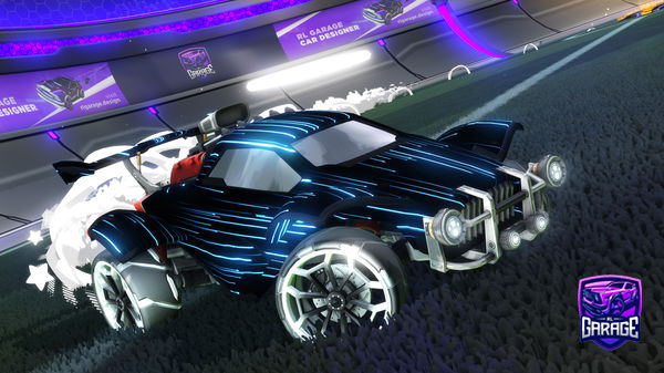 A Rocket League car design from BransonWinn