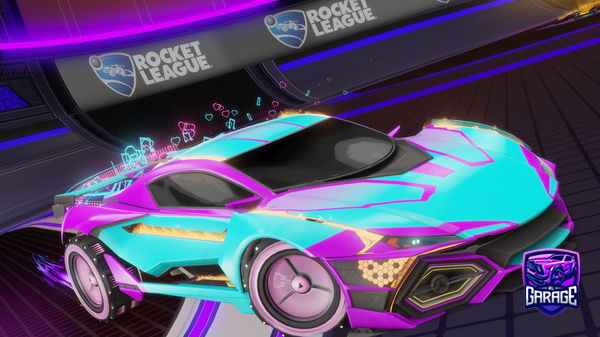 A Rocket League car design from ThatTaki567